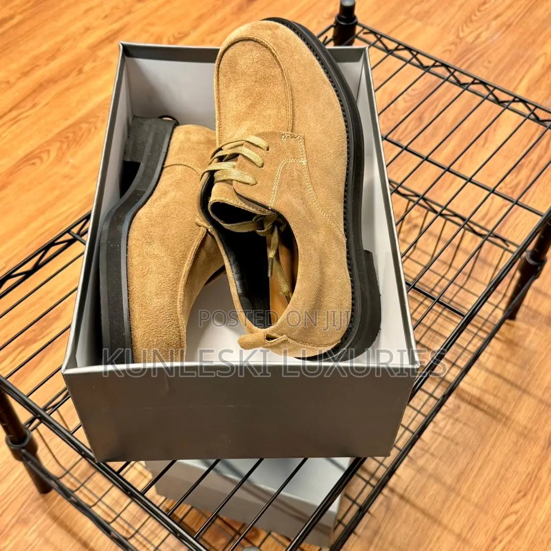 Original FDCP Derby Suede / Leather Lace Up Shoes for Men