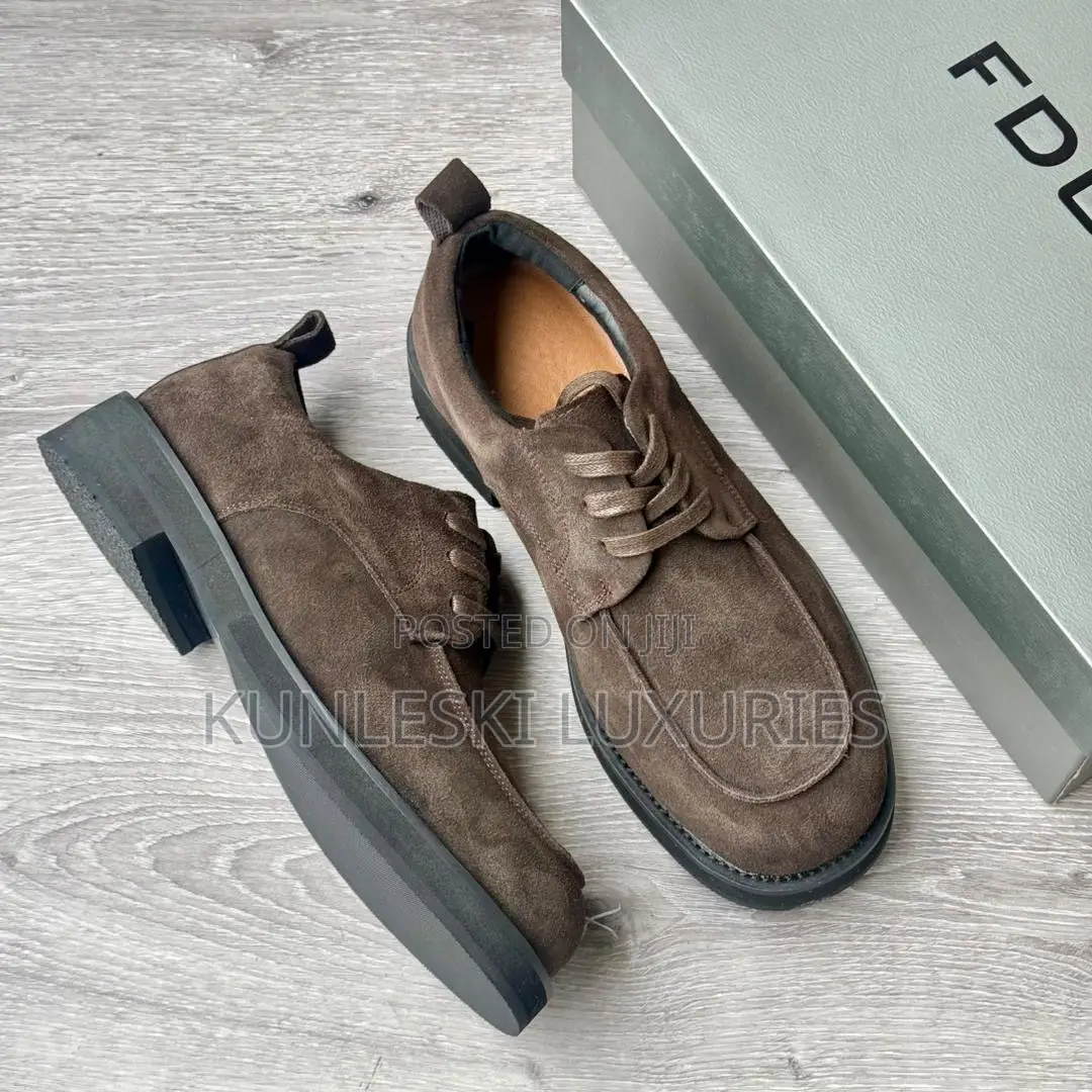 Original FDCP Derby Suede / Leather Lace Up Shoes for Men