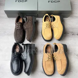 Original FDCP Derby Suede / Leather Lace Up Shoes for Men