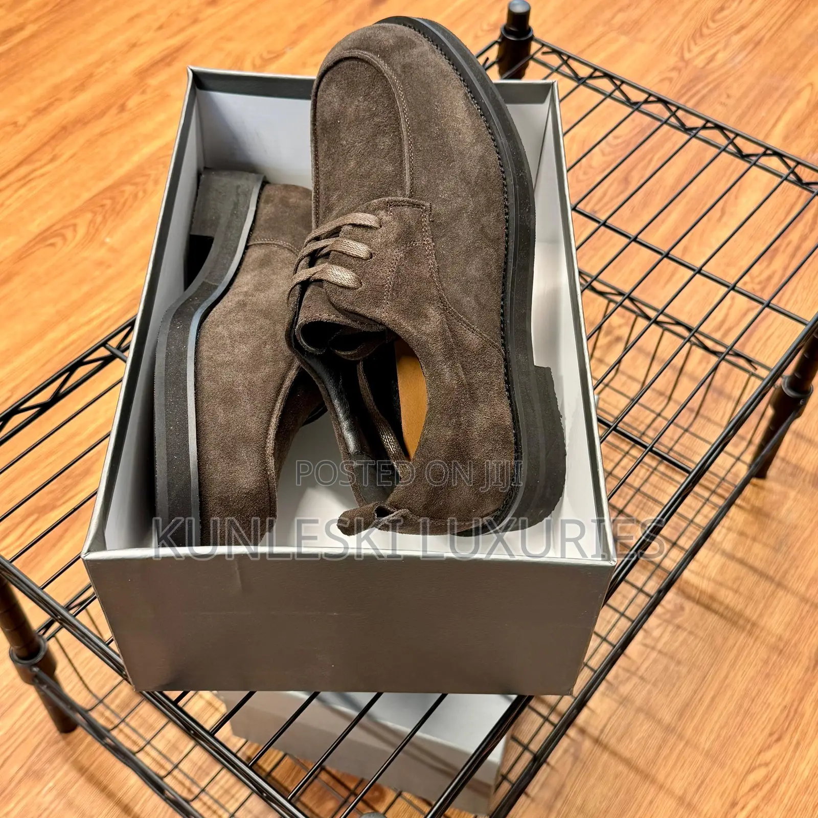 Original FDCP Derby Suede / Leather Lace Up Shoes for Men