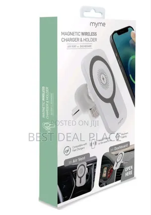 Myme Magnetic Wireless Car Charger Mount Holder From Uk