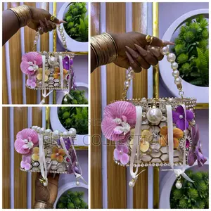 Floral Cage Luxury Purse Available as Seen Boxed