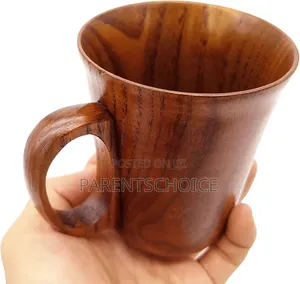Wooden Coffee Beer Mugs - 300ml