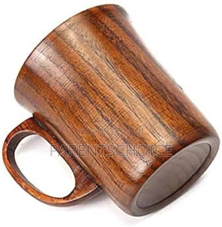 Wooden Coffee Beer Mugs - 300ml
