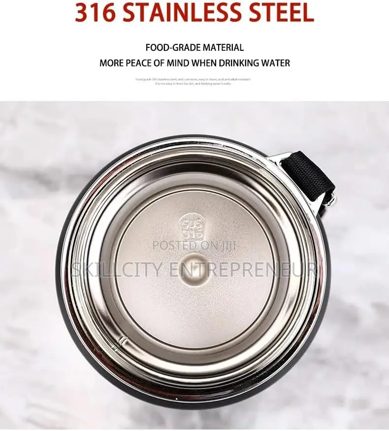 Leak-Proof Thermos Bottle for Tea, Coffee Hot Water