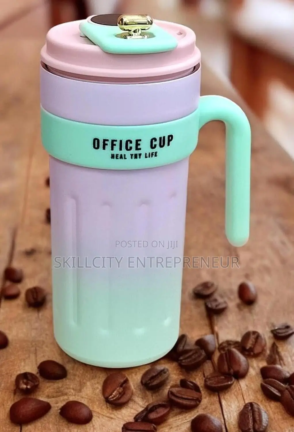 Temperature Office Cup Flask – 500ml Stainless Steel