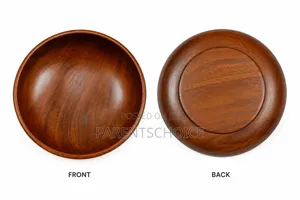 Elegant Wooden Serving Bowl-23cm /20cm