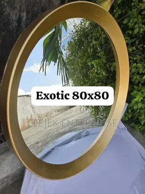 Oval Exotic Mirror