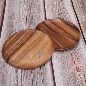 Acacia Wooden Dinner Plate- Small / Big