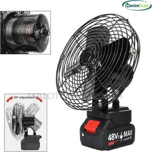 6 Inch Portable Fan 2 Speed High Power Outdoor Desktop