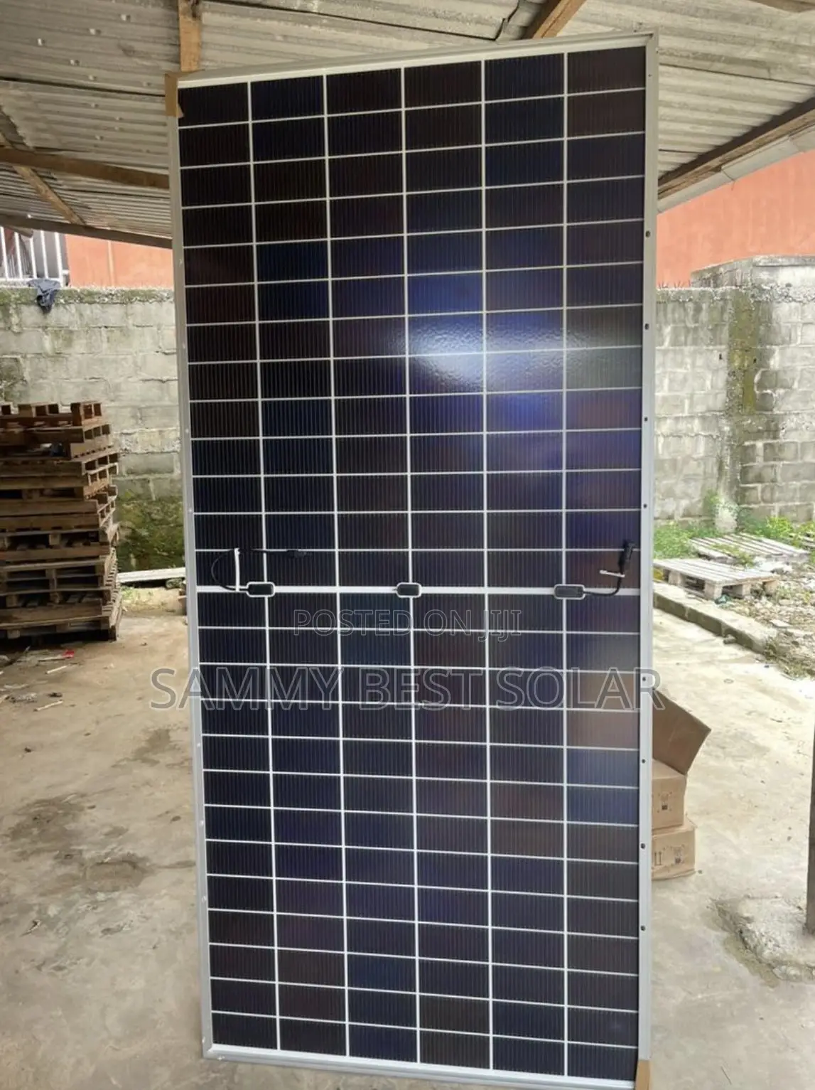 Ja 595watts Bifacial Solar Panel
