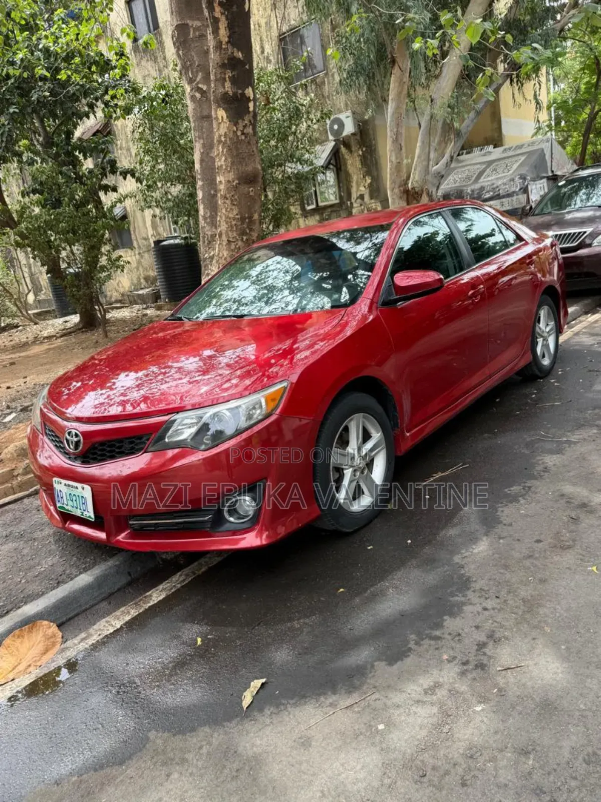 Toyota Camry 2014 Red