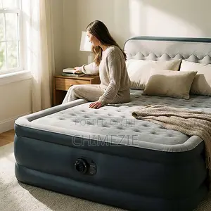 Intex Durabeam Headboard Queen Air Bed
