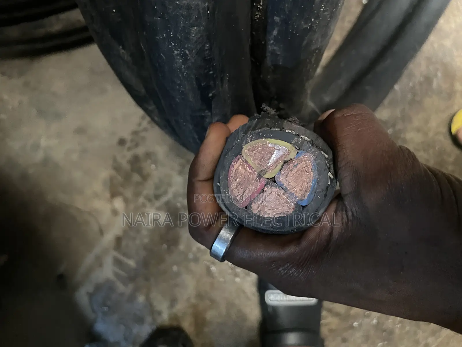 150mm 4core Armored Cable