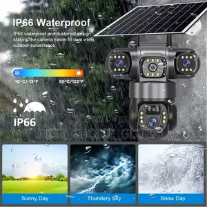 12mp Hd Solar Outdoor Camera