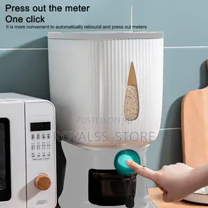 10kg Smart Cereal/Rice Storage and Dispenser