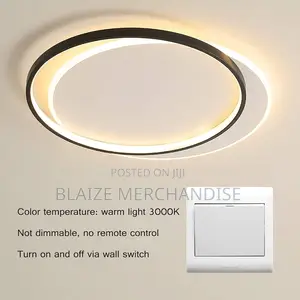Three Light Colors Can Be Adjusted Led Flush Mount Ceiling Light