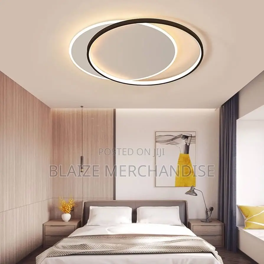 Three Light Colors Can Be Adjusted Led Flush Mount Ceiling Light