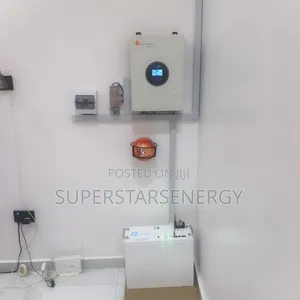 3.2kwh 24v Lithium Battery and 4.2kva 24v Complete Solar Setup