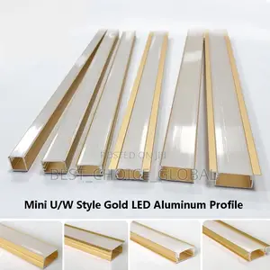 Aluminum Profile Gold Body 3meter Length