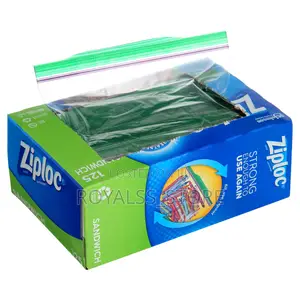 Ziploc Easy Open Tabs Storage Gallon Bags