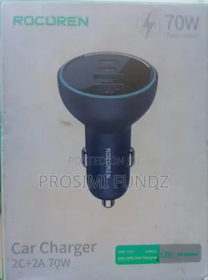 Rocoren 70w and 105w Car Charger