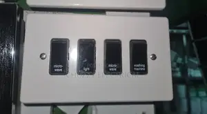 4-Gang Labeled Appliance Switch