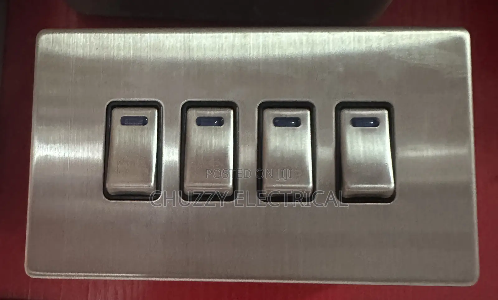 4-Gang Labeled Appliance Switch