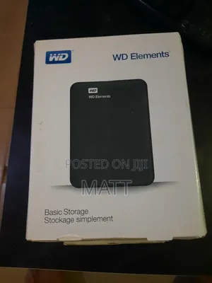 Wd Element 1 Terabytes External Hard Drive