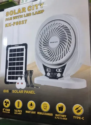 Solar City 8" Fan