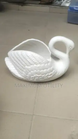 Ceramic Duck Shaped Flower Vase