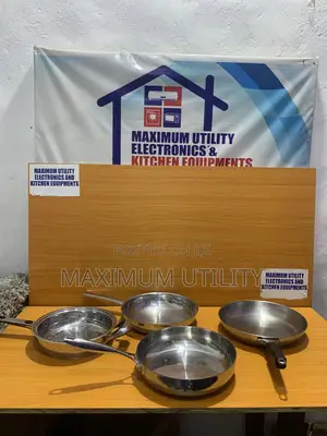 Stainless Steel Heavy Duty Fry Pan