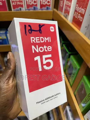 New Xiaomi Redmi Note 15 128 GB Black
