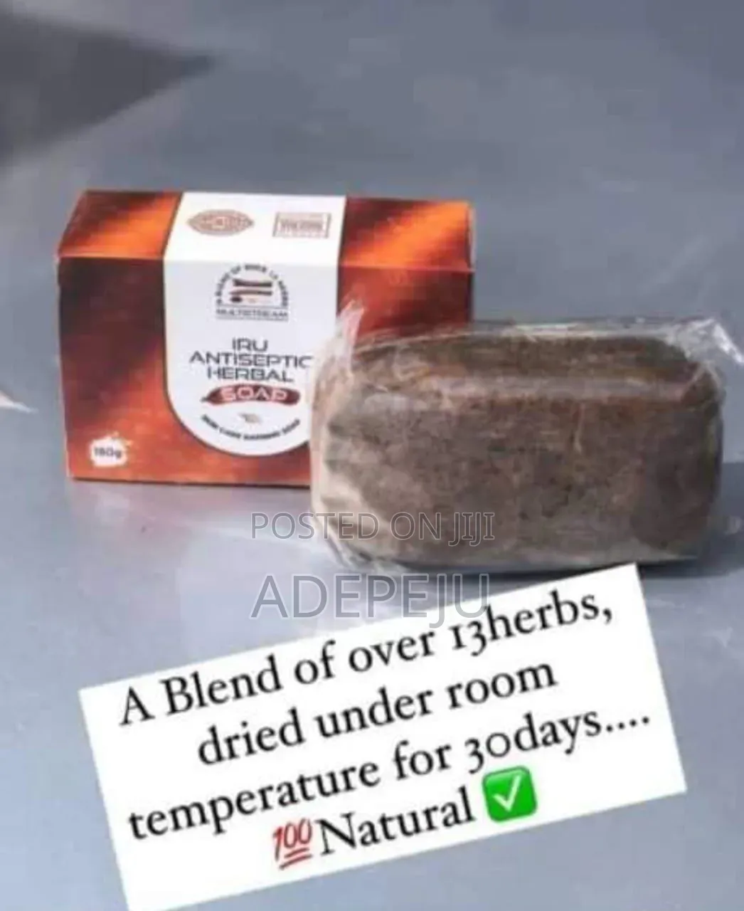 Iru Herbal Antiseptic Soap