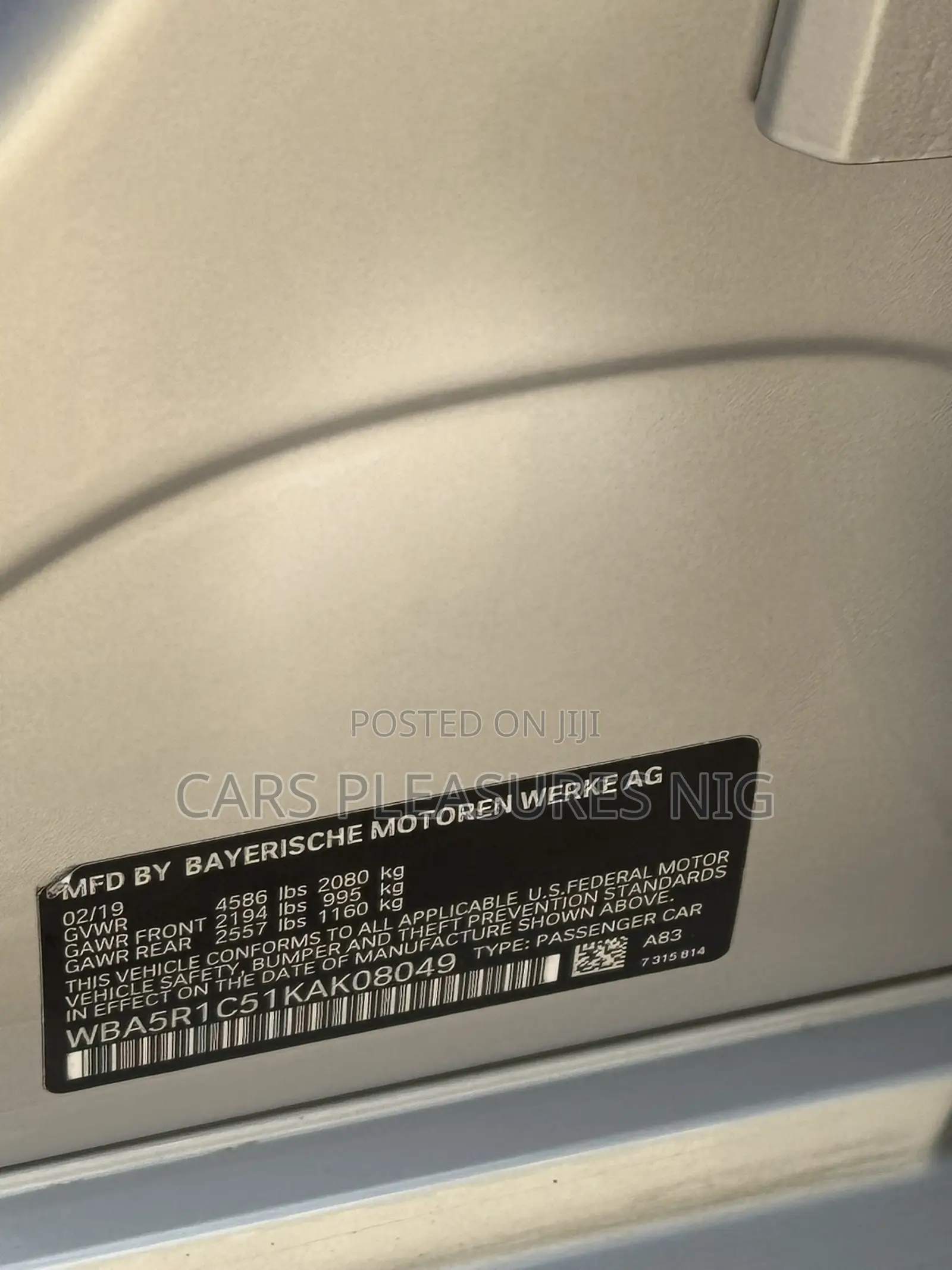 BMW 330i 2019 Silver