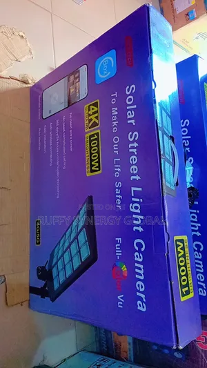 Affordable Solar Street Light Camera – Smart Outdoor Security Enugu
