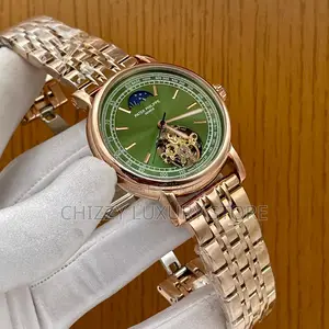 Patek Philippe Quality Luxury Men Automatic Engine Wristwatch