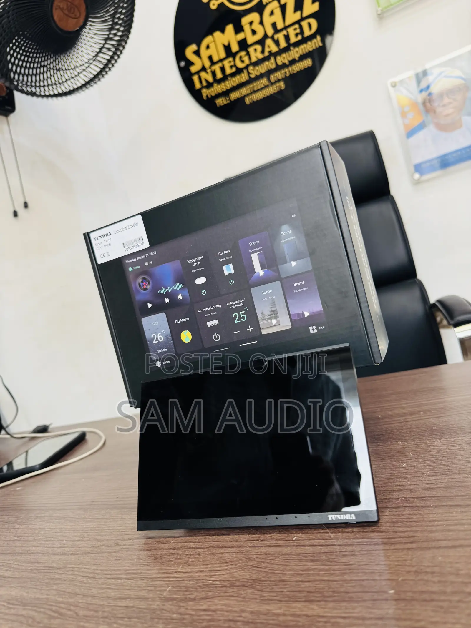 7 Inch Control Panel With Voice Command and Amplifier