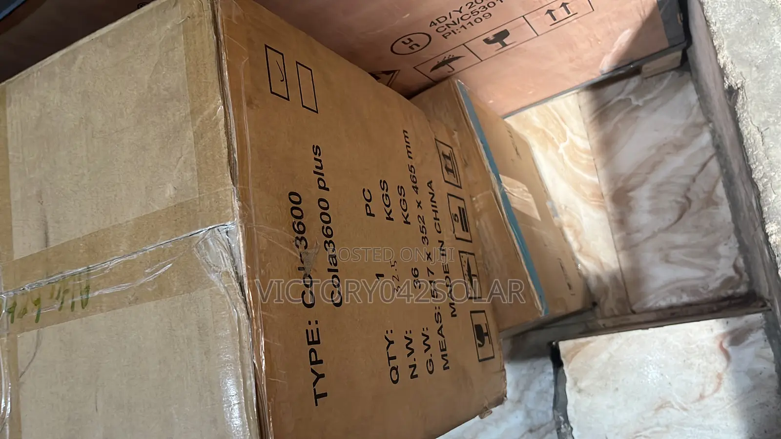 3.6kwh Cola Solar Generator Available