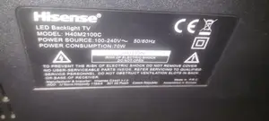 40 Inch Led Hisense Tv Never Tempered for Sale
