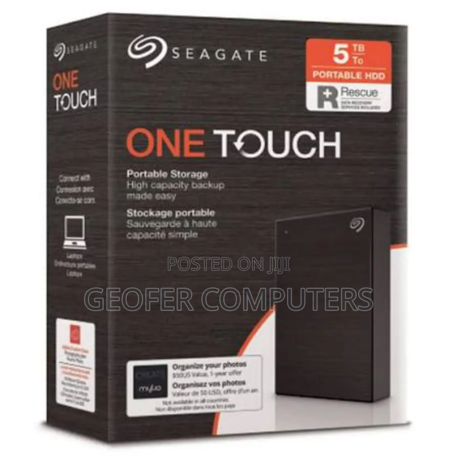 5tb Seagate One Touch