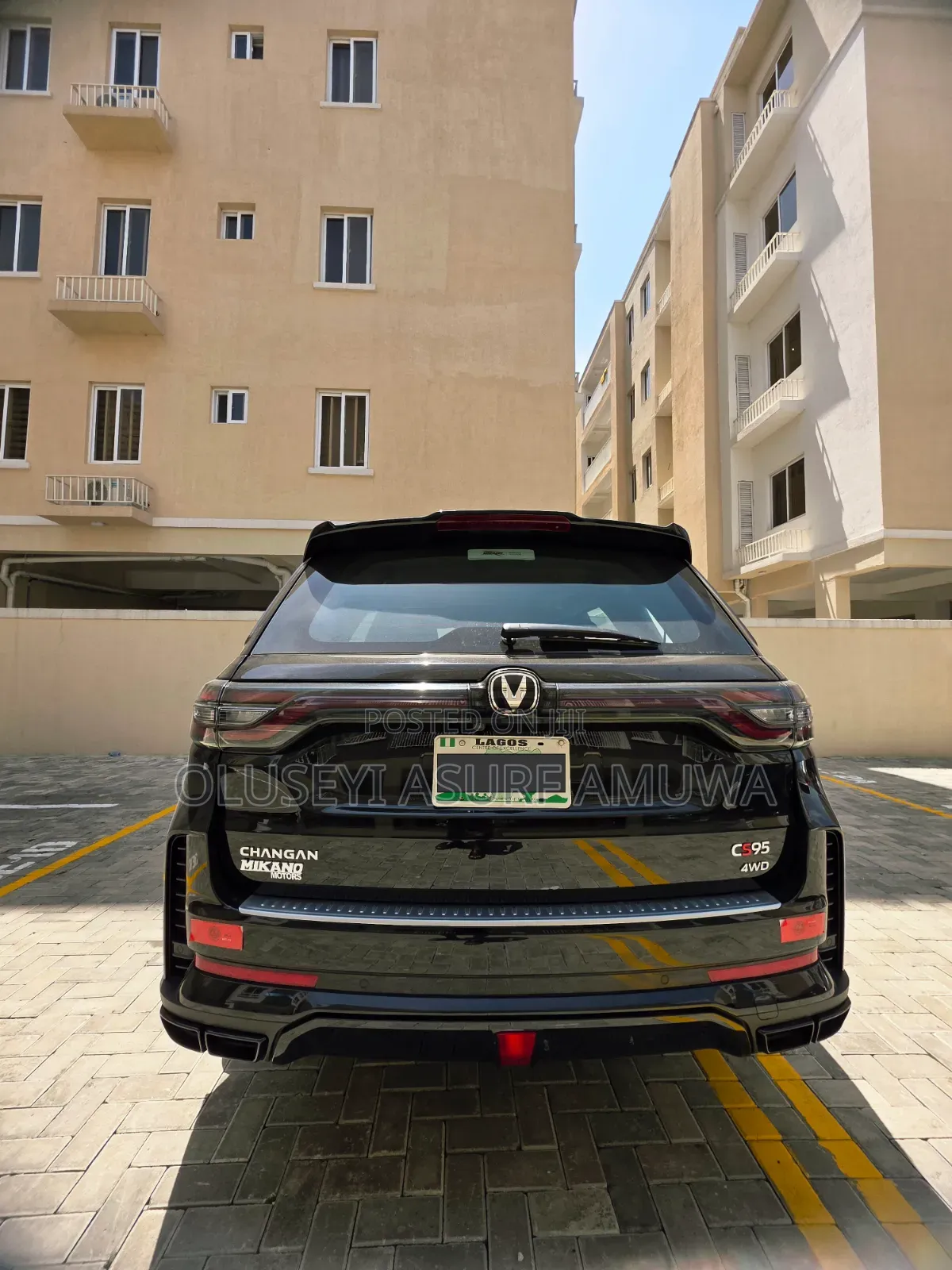 Changan CS95 2025 Black