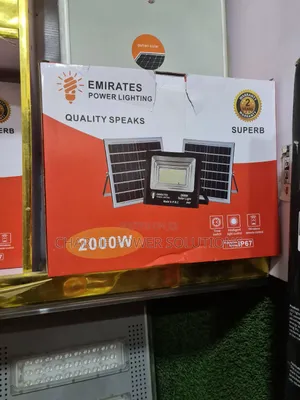 2000watts Emirates Superb Solar Floodlights