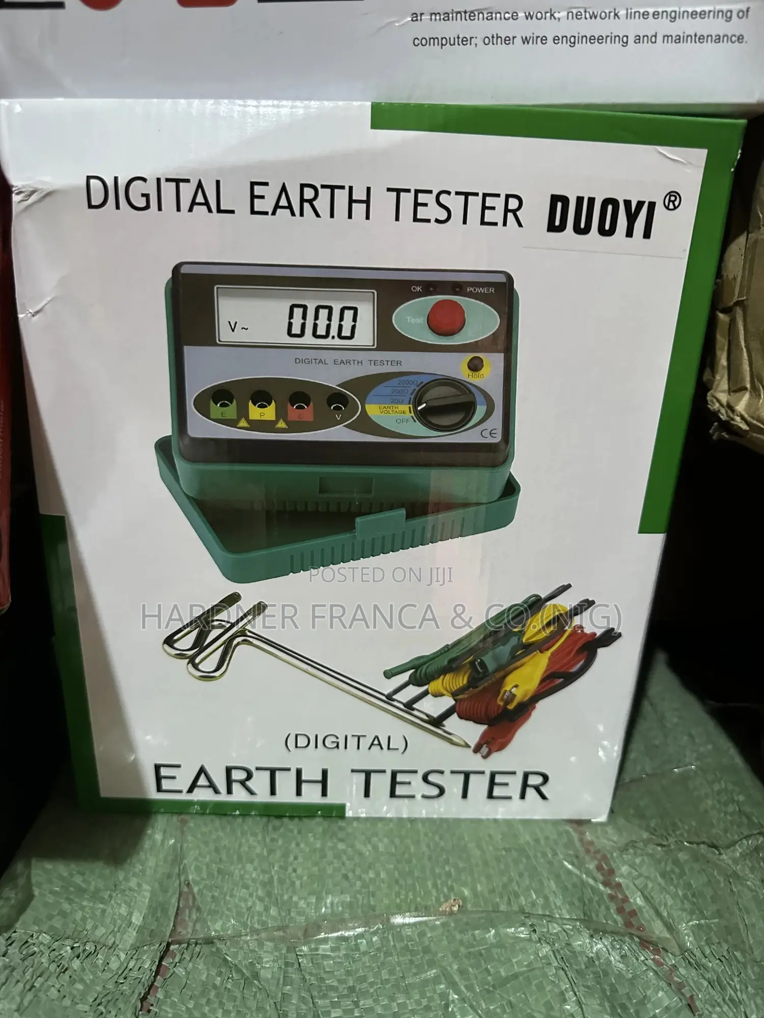 Digital Earth Tester