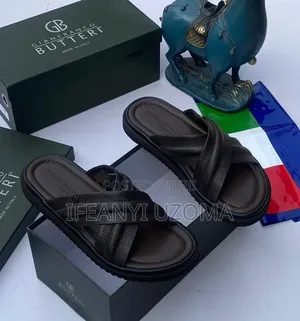 Classic Leather Luxury Slippers