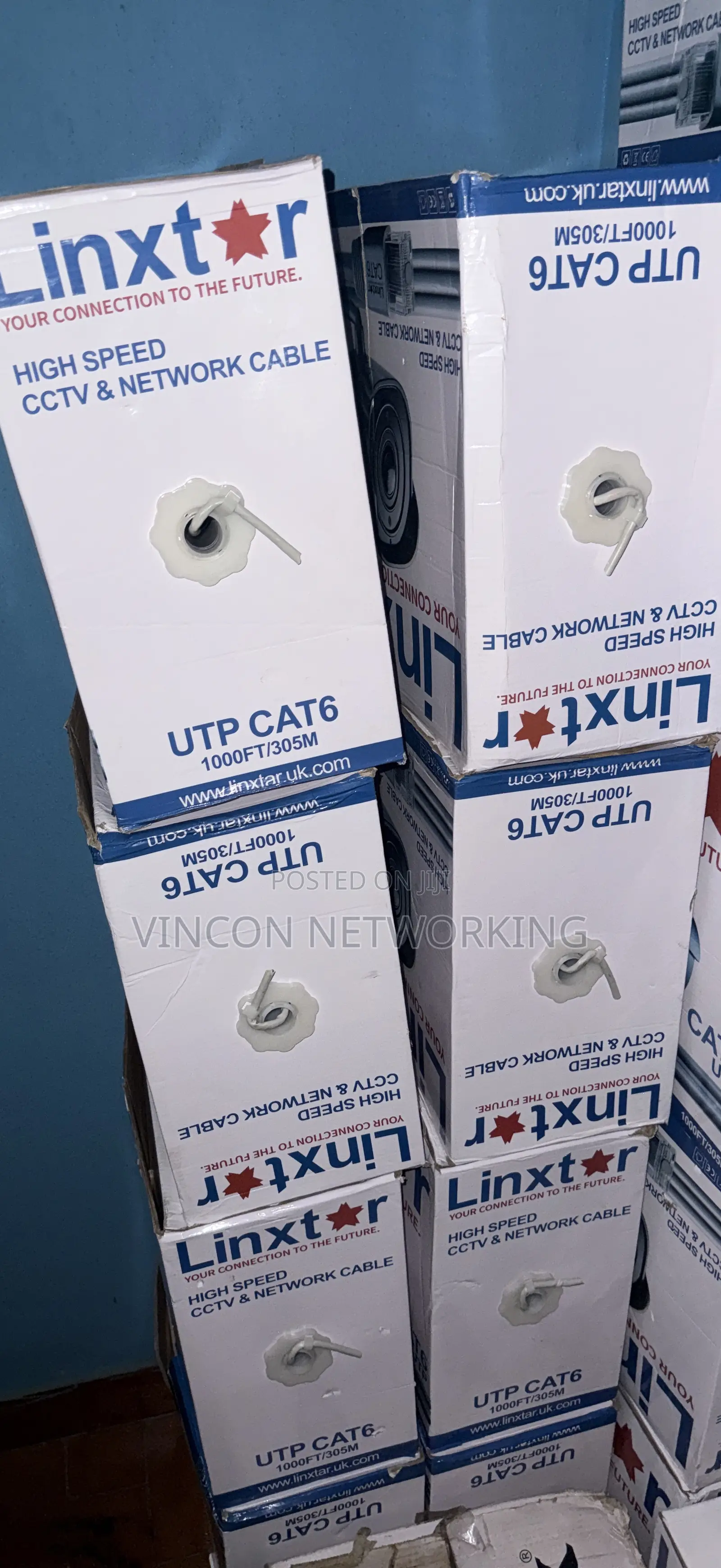 Linxtar Cat6 305m Indoor Cable