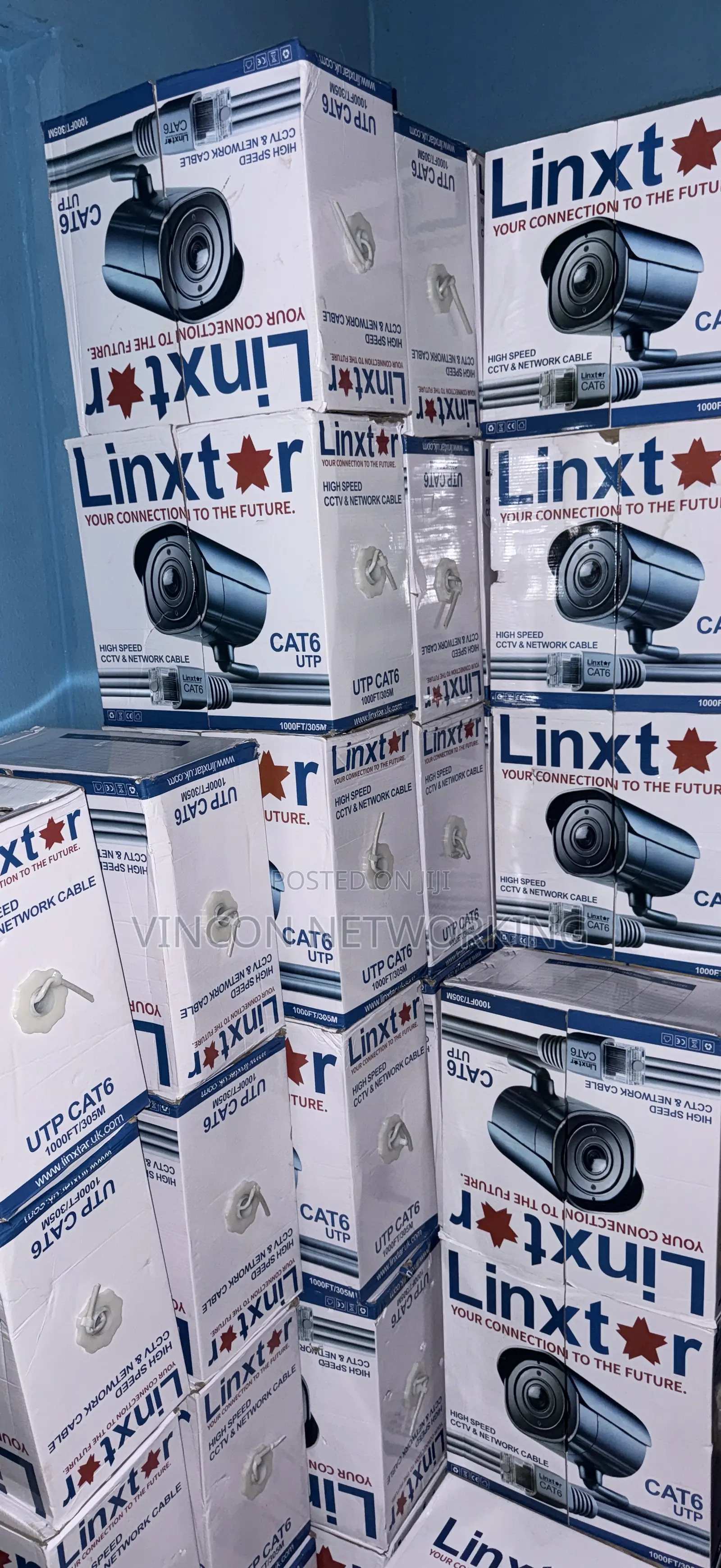 Linxtar Cat6 305m Indoor Cable