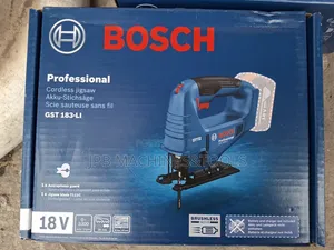 Cordless Jigsaw Machine Bosch GST 183-Li With Battery and Charger