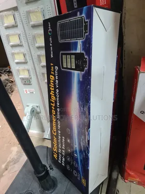 Ai Solar Streetlights With CCTV Camera