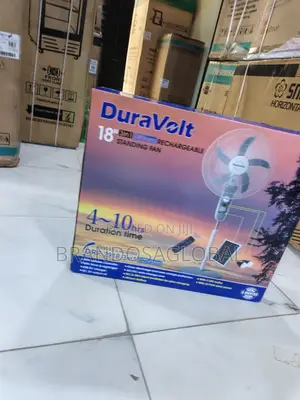 Duravolt 18inches 3in1 Lithium Rechargeable Fan [Drf-2918]Standing Fan